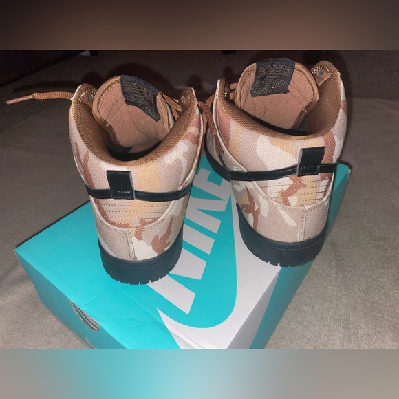 NIKE DUNK PRO SB HIGH PRO DESERT BROWN CAMO SZ 9 MENS - Picture 6 of 13
